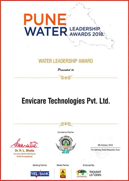 water leadership award